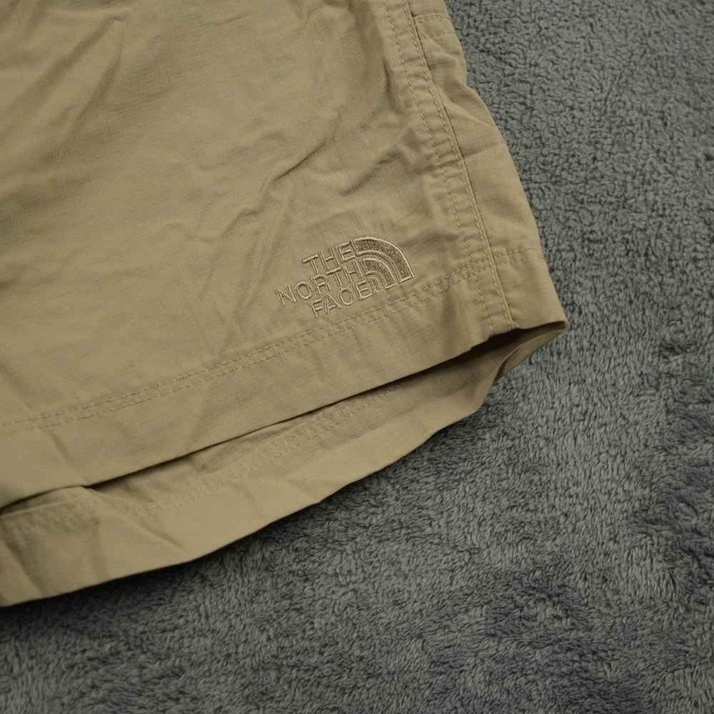 The North Face Cargo Shorts Mens Size 41 Beige Nylon Ripstop‎ Hiking Outdoor Zip